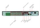 Back Panel of 16 Channel 1080P Analog / HD-CVI / AHD / TVI / IP DVR